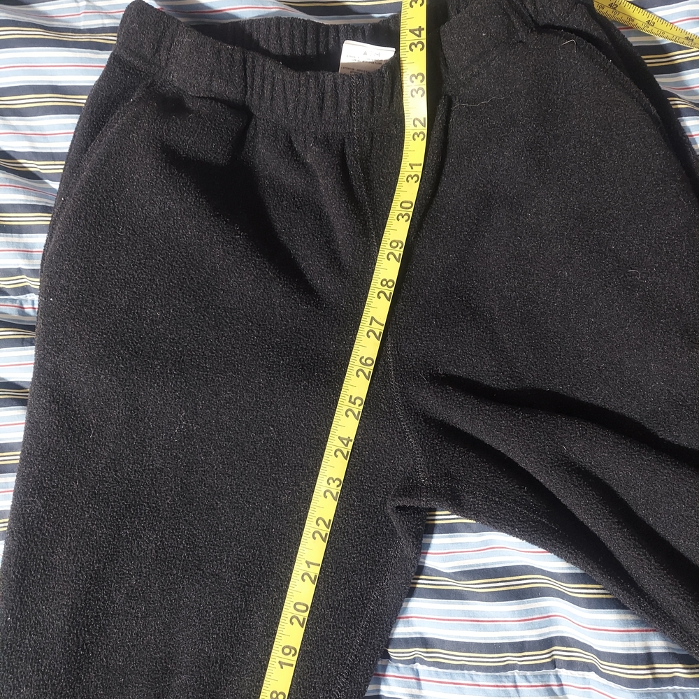Patagonia Kids Large L Charcoal Gray Microfleece Joggers Sweatpants Boys Girls - Picture 10 of 10